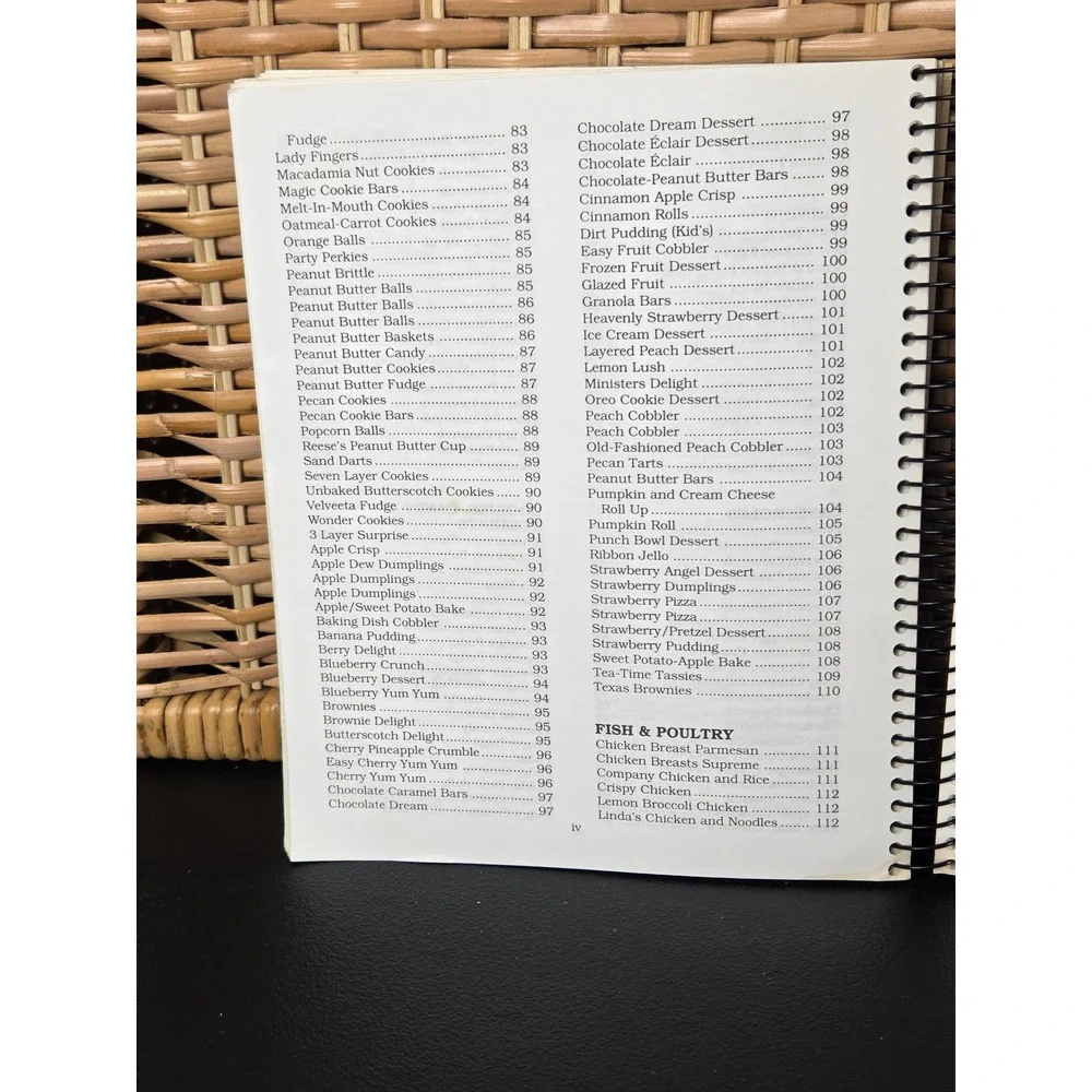 Circle of Friends Mount Pisgah Baptist Church Ladies Circle Cookbook 1999 NC